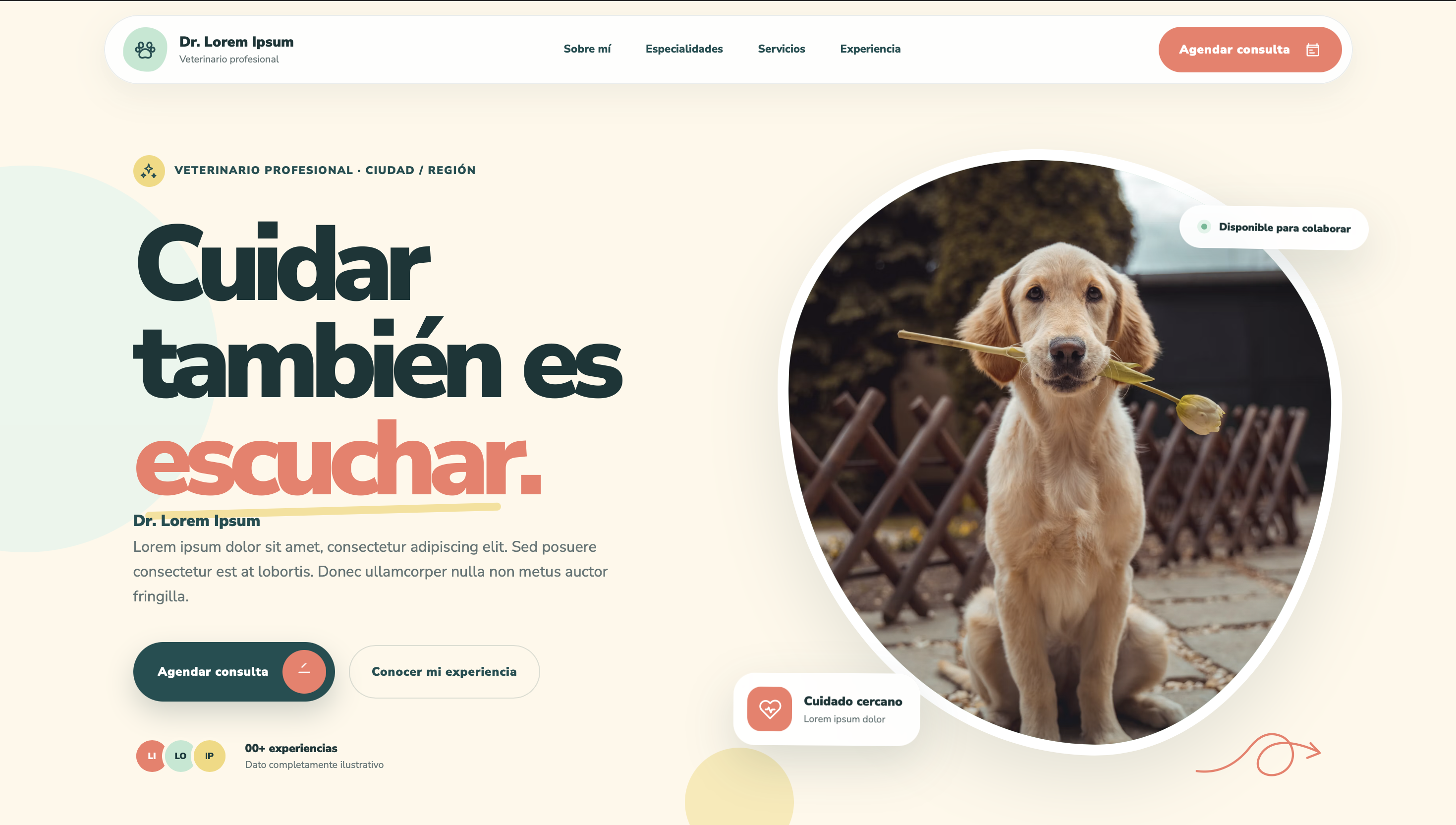 Previsualización de Veterinaria cercana