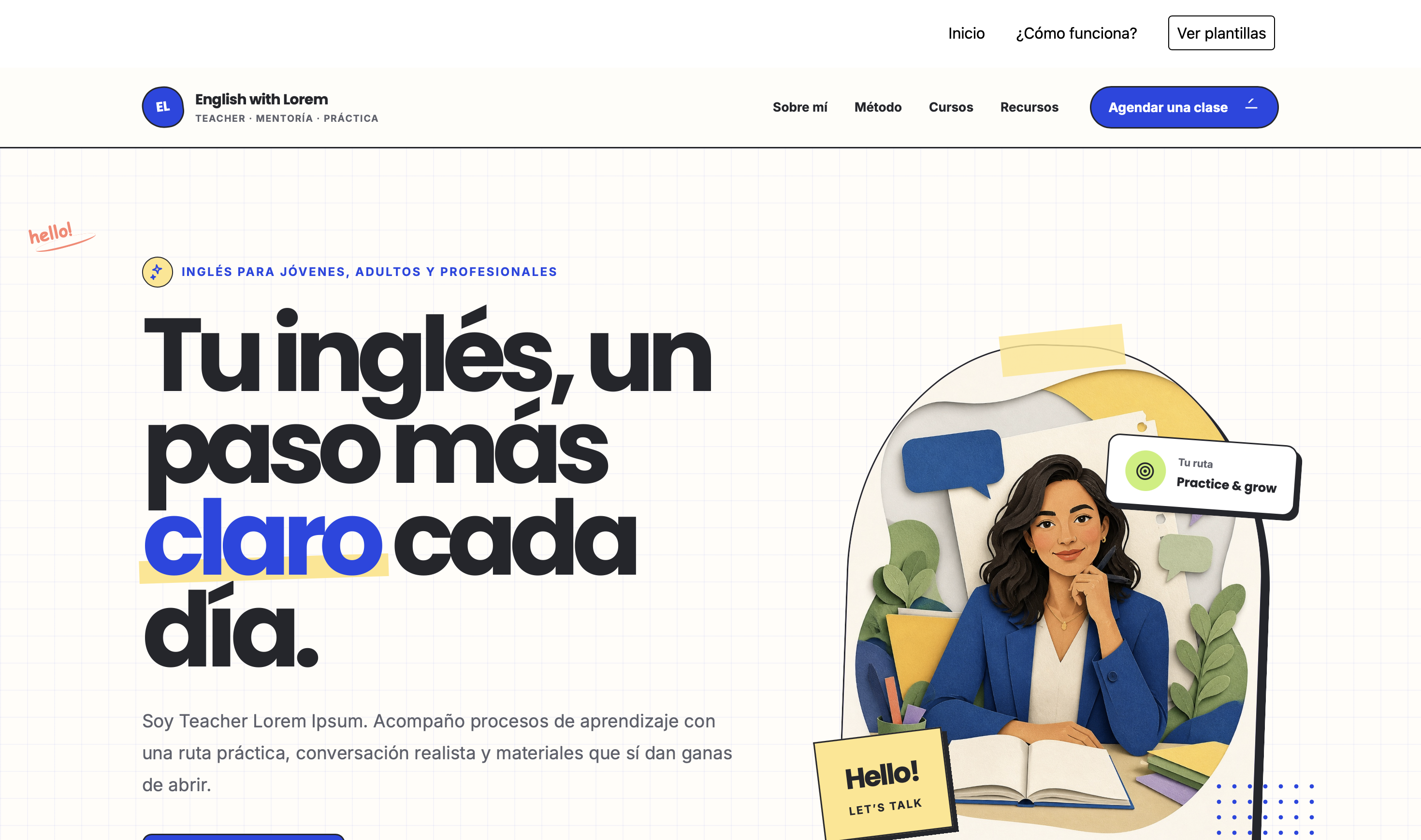 Previsualización de Mentoría con propósito